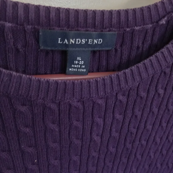 Lands' end sweater size 18/20 - Picture 2 of 3